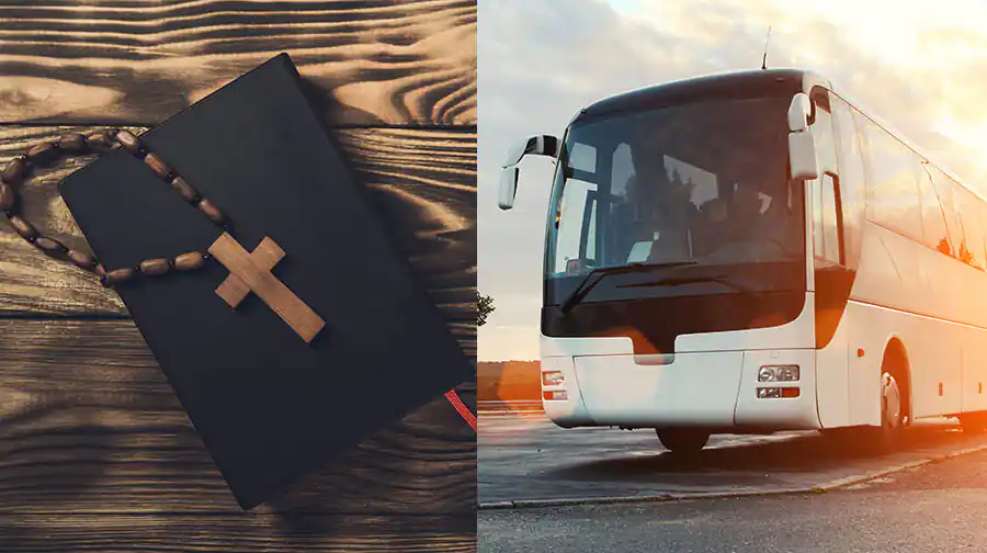 Autobus na pielgrzymkę